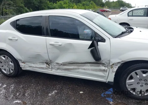 2012 Dodge Avenger Se from USA, damaged, VIN 1C3CDZABXCN259774